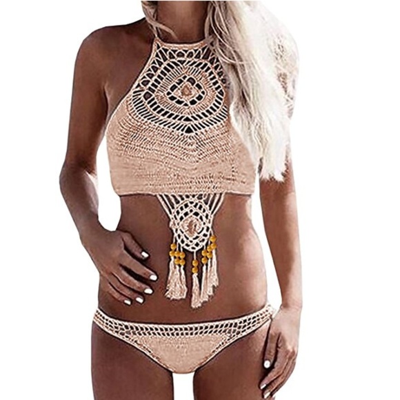 Other - ❤HP❤ Bohemian Crocheted Bikini